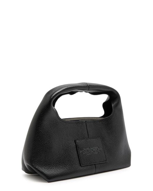 Marc Jacobs Black The Sack Mini Leather Top Handle Bag