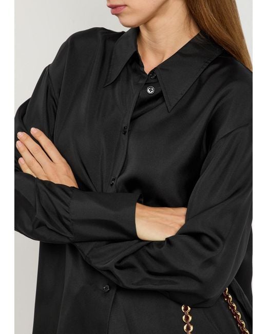 Rohe Black Silk Shirt