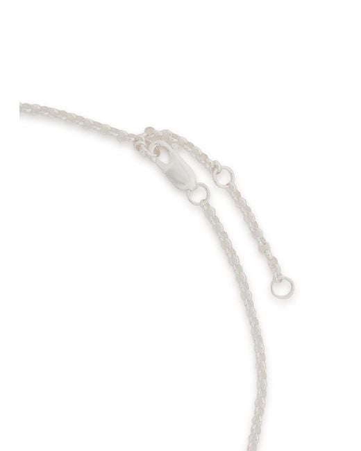 Twojeys Metallic Link Stars Pendant Sterling Necklace for men