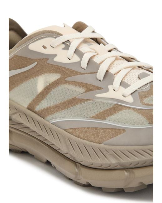 Hoka One One Natural U Mafate Speed 4 Lite Panelled Mesh Sneakers for men