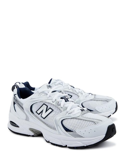 New Balance White Mr530 Panelled Mesh Sneakers