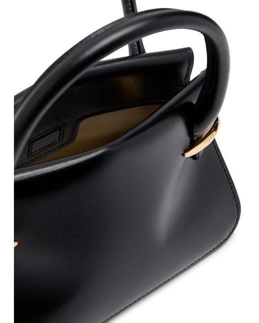 Givenchy Black Pinch Mini Leather Top Handle Bag