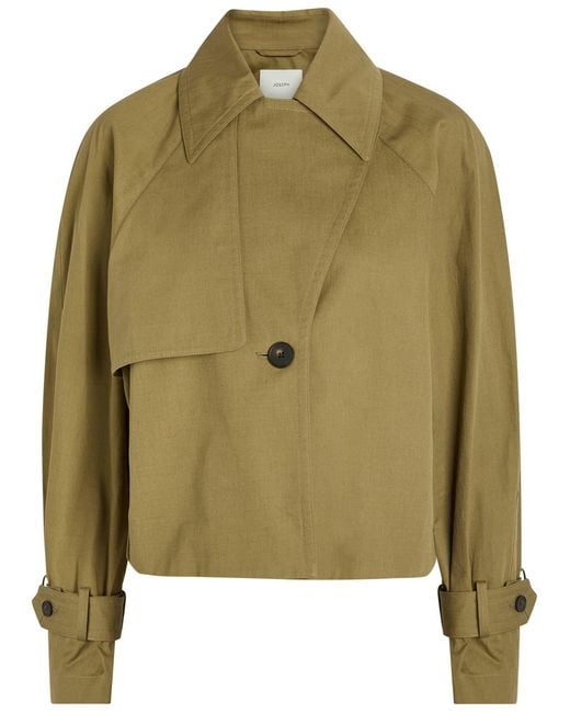Joseph Green Suber Cotton Trench Jacket