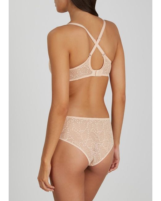 Simone Perele Natural Comete Underwired Lace Bra