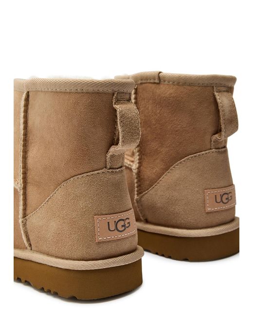 Ugg Brown Classic Mini Ii Suede Boots