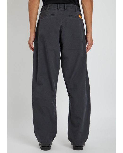 Service Works London Gray Ripstop Part Timer Canvas Trousers for men