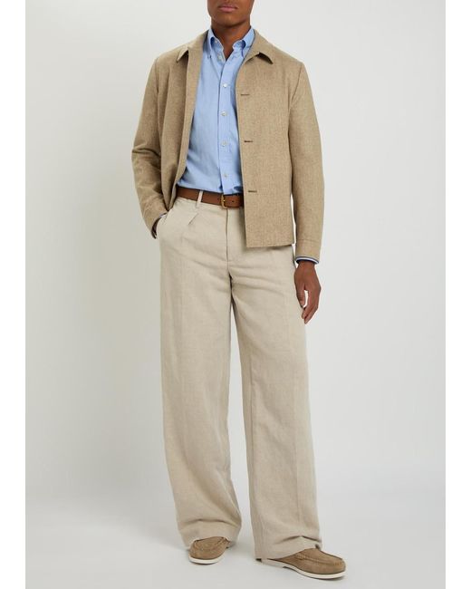 Boglioli Natural Wool Jacket for men