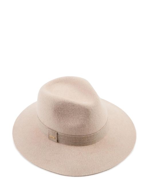 Eugenia Kim Natural Georgina Wool Fedora Hat