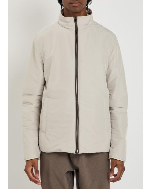 Herno Natural Reversible Cashmere And Silk-Blend Jacket for men