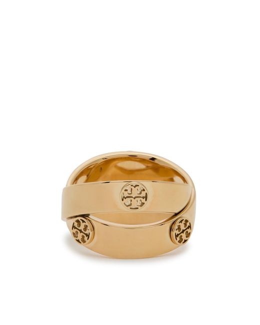Tory Burch Metallic Icon Double Ring