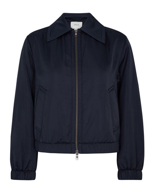Vince ruched hotsell bomber jacket