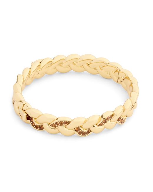 COACH Metallic Braided Bangle
