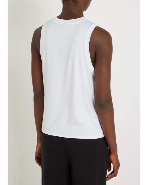 vuori White Energy Stretch-Jersey Tank Top