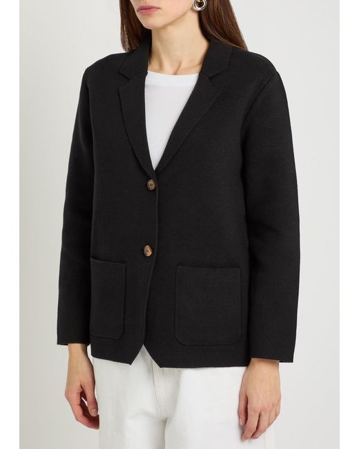 Now You Live Black Langton Cotton Jacket