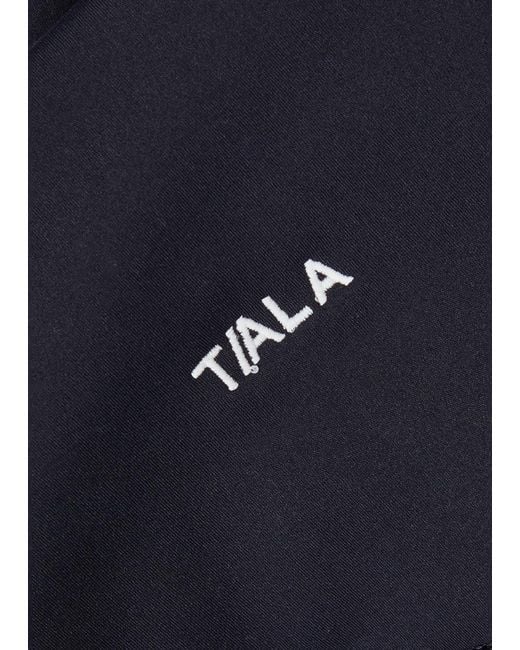 Tala Blue Dayflex Flare Stretch-Jersey Leggings