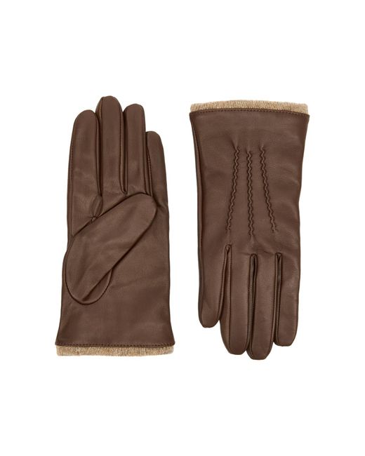 Dents Brown Loraine Leather Gloves