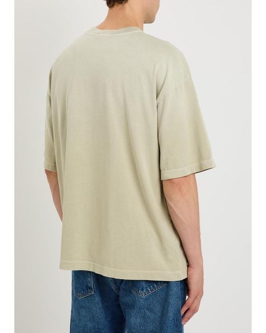 Agolde Natural Portman Cotton T-Shirt for men