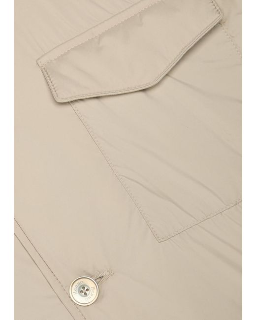 Herno Natural Padded Shell Overshirt for men
