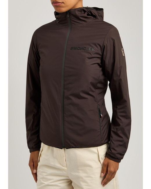 Moncler Brown Day-Namic Mietres Nylon Jacket