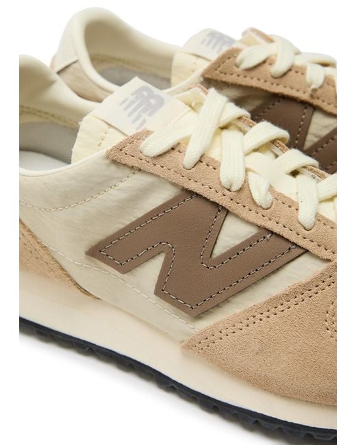 New Balance Natural 471 Panelled Brushed Suede Sneakers