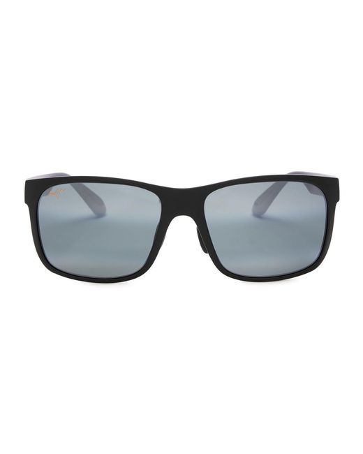 Maui Jim Gray Red Sands D-frame Sunglasses for men