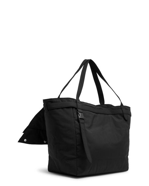 Coperni Black Belt Cabas Nylon Tote Bag