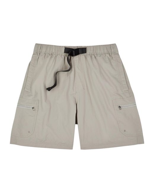 Columbia Gray Mountaindal Nylon Shorts for men