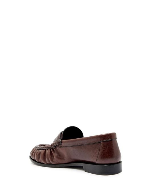 Saint Laurent Brown Le Loafer 15 Leather Loafers