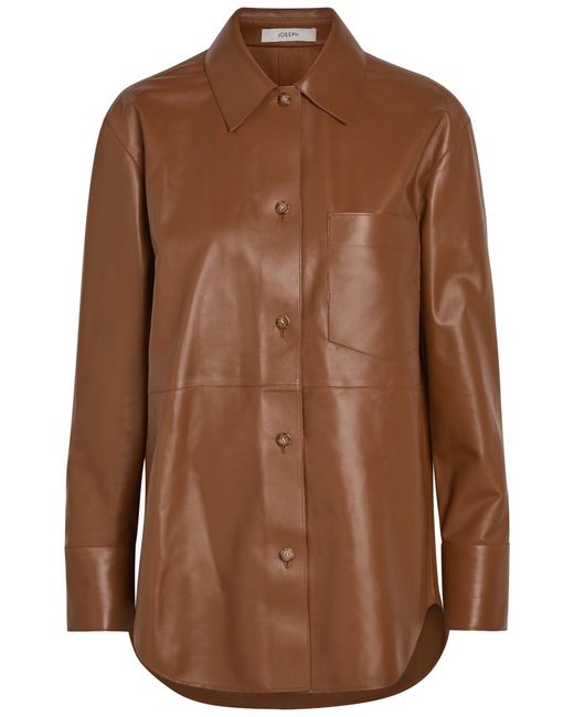 Joseph Brown Penna Leather Jacket