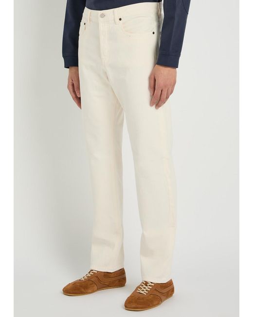 FRAME Natural The Straight-Leg Denim Jeans for men