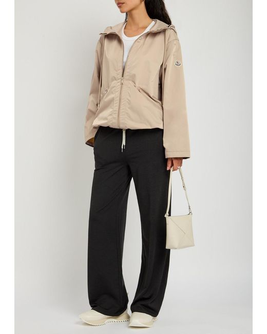 Moncler Natural Cassiopea Hooded Shell Jacket
