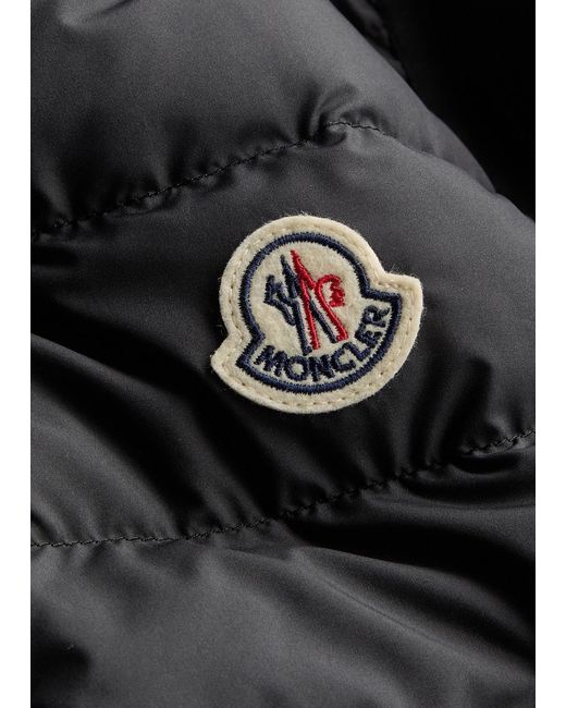 Moncler Black Verney Padded Shell Jacket for men