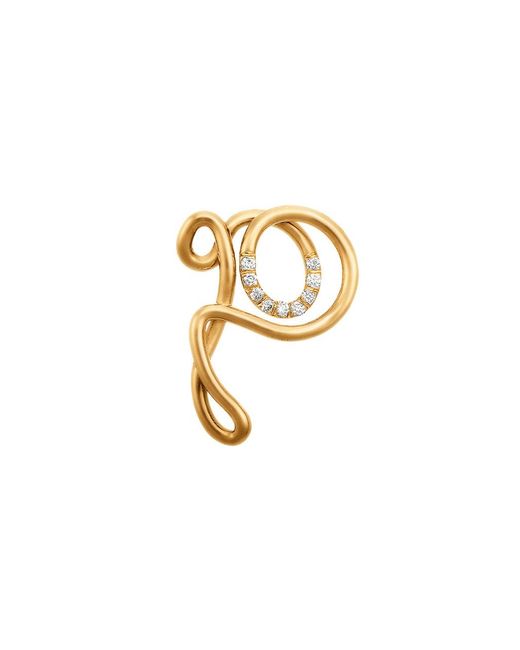 Charlotte Chesnais Metallic Alphajoaillerie 18Kt Necklace