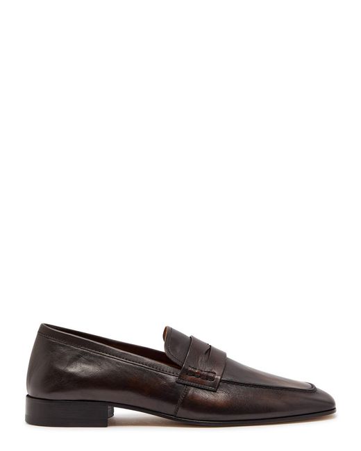 Dries Van Noten Brown Leather Loafers for men