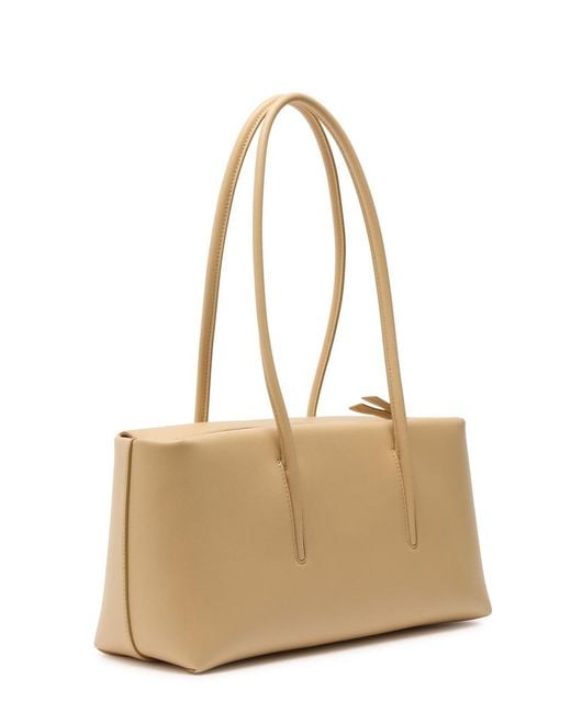 DeMellier London Natural The Stockholm Leather Shoulder Bag