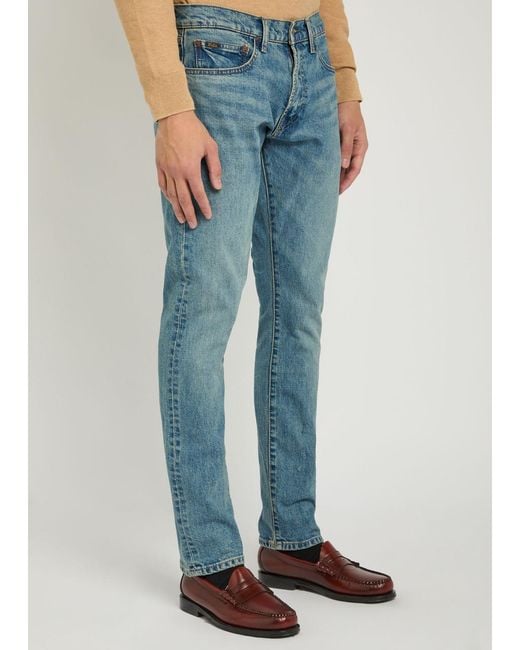 Polo Ralph Lauren Blue The Sullivan Slim Jeans for men