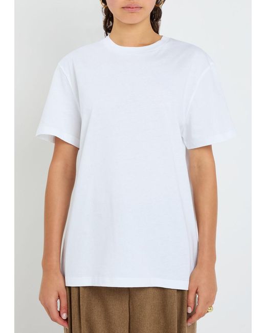 Wardrobe NYC White Cotton T-Shirt