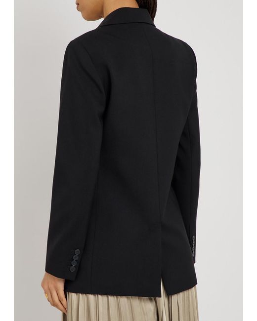 Joseph Black Jackie Stretch-Wool Blazer