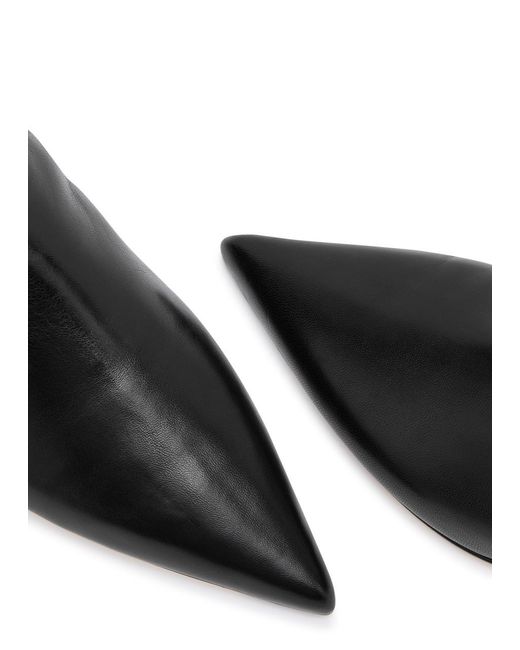 Aeyde Black Sofie Leather Ankle Boots