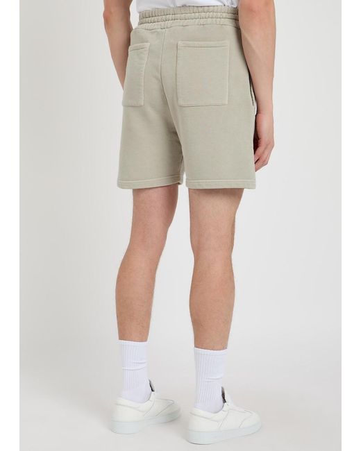 MKI Miyuki-Zoku Gray Uniform Logo-Print Cotton-Blend Shorts for men
