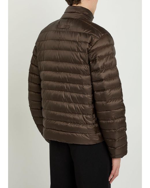 Canada Goose Brown Padded Shell Jacket for men