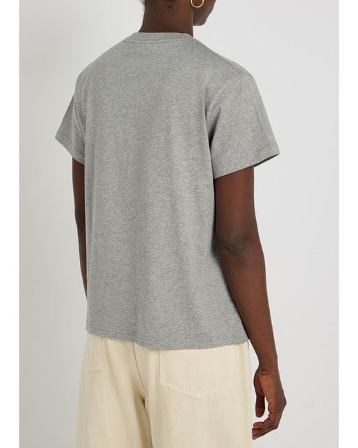 Studio Nicholson Gray Perfect Cotton T-Shirt