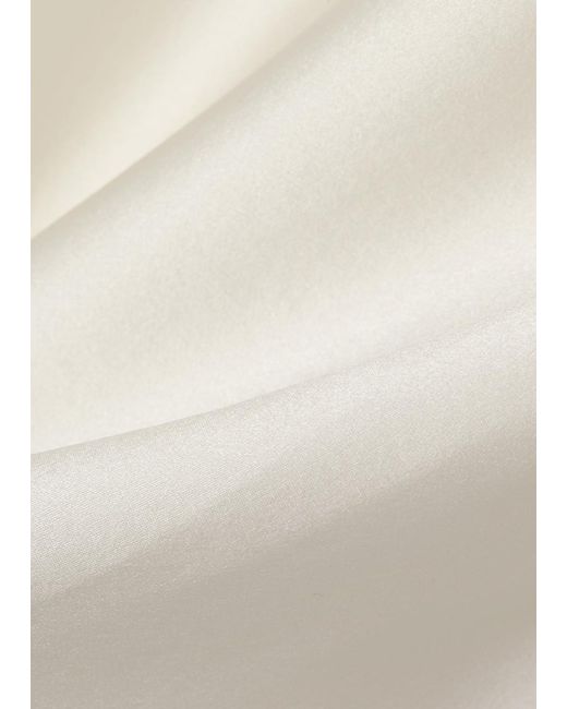 Simone Perele White Dream Silk Camisole Top