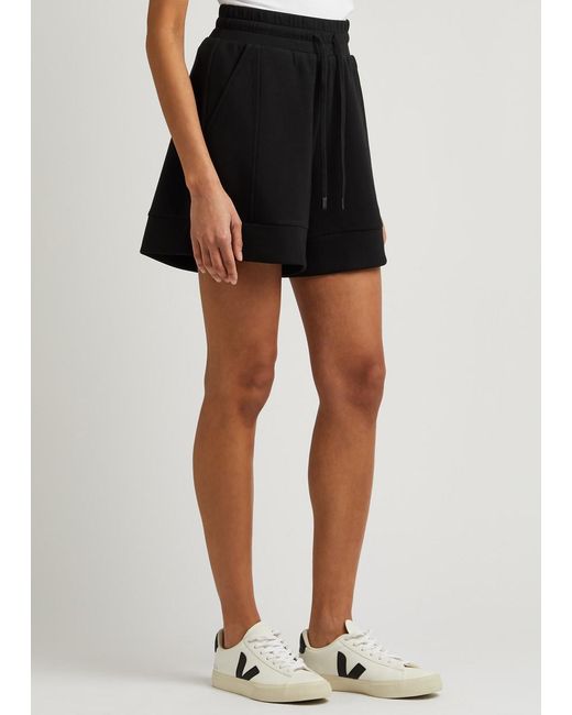 Varley Black Alder Stretch-jersey Shorts