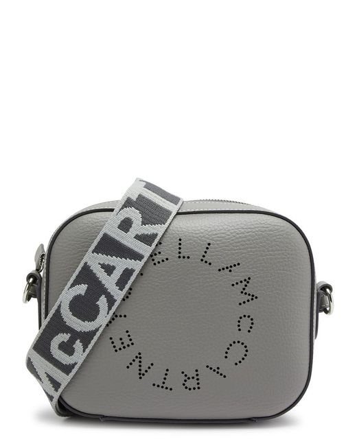 Stella McCartney Gray Stella Logo Small Camera Bag