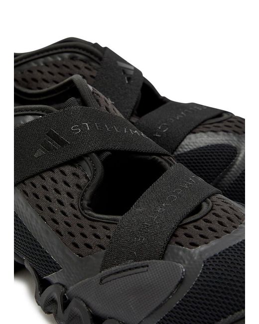 Stella McCartney Black Adidas X Sportswear X Mesh-Knit Sneakers