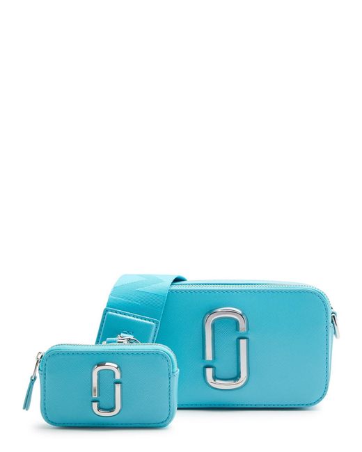 Marc Jacobs Blue The Utility Snapshot Leather Cross-body Bag