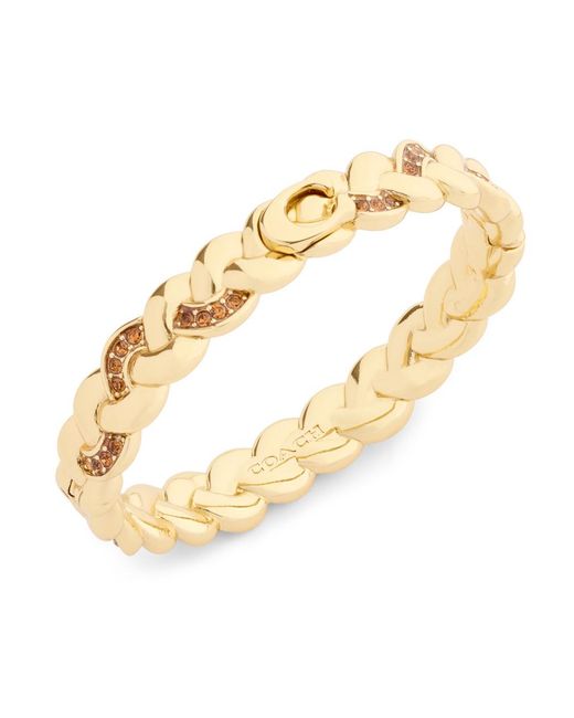 COACH Metallic Braided Bangle