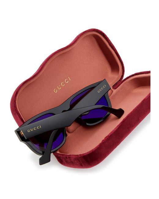 Gucci Black D-frame Sunglasses for men