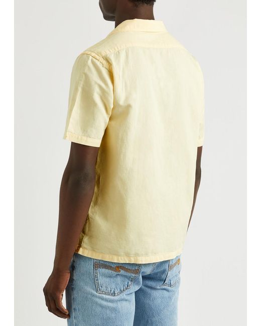 COLORFUL STANDARD Yellow Cotton-Blend Shirt for men
